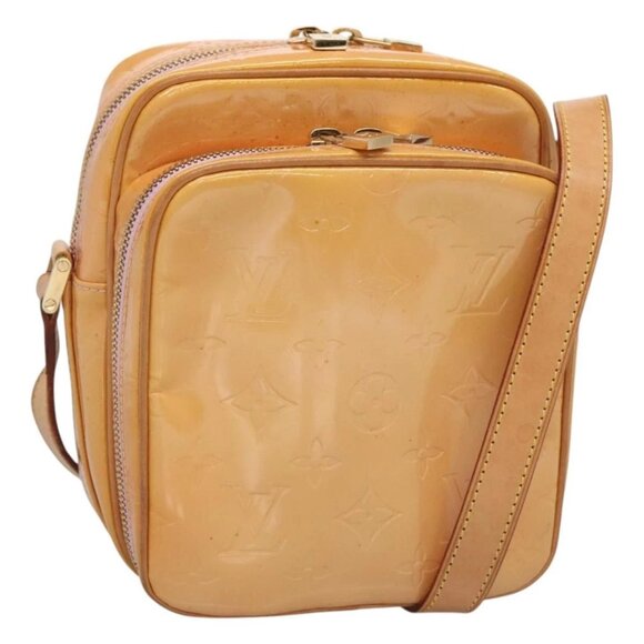 LOUIS VUITTON Monogram Vernis Wooster Bag Marshmallow Pink M91037 Auth bs26537 - Picture 1 of 15